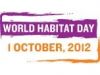 1 Ekim 2012 Dünya Habitat Günü “Değişen Kentler, Oluşan Fırsatlar” temasıyla kutlandı