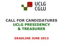 Call for candidatures for new ...
