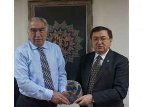 Secretary General of UCLG-MEWA Mr. Mehmet DUMAN paid an official visit to the Istanbul Culture and Arts Products Trade Co.