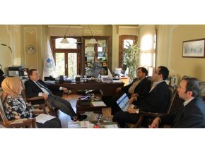 Tahran Belediyesi Dış İlişkiler Müdürü Nemdar Sedaghat UCLG-MEWA Genel Sekreterliği’ni ziyaret etti.