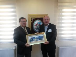 UCLG-MEWA delegation paid a visit to the General Director of ISBAK