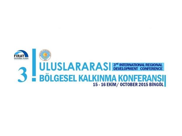 المؤتمر العالمي الثالث للتنمية المحلية ، 15-16 تشرين الاول 2015/ مدينة بينجول – تركيا