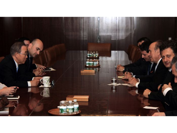 Dr. Kadir TOPBAŞ, President of UCLG, Made Contacts in the UN