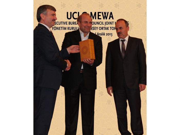 Opening Ceremony of the UCLG-MEWA Executive Bureau and Council Joint Meeting, hosted by Konya Metropolitan Municipality was held on 19 December 2013