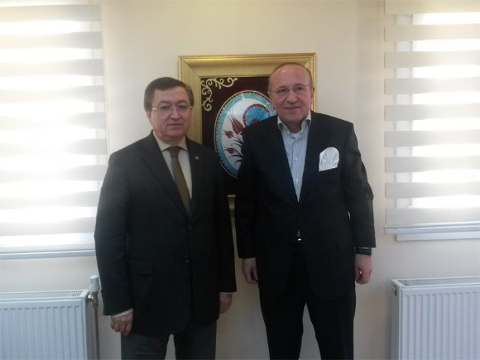 UCLG-MEWA delegation paid a visit to the General Director of ISBAK